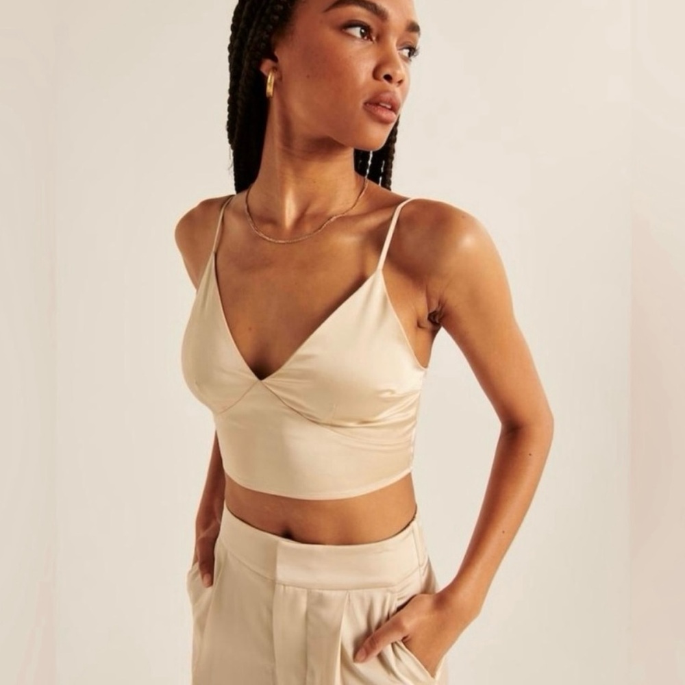 Abercrombie Satin Cami Top